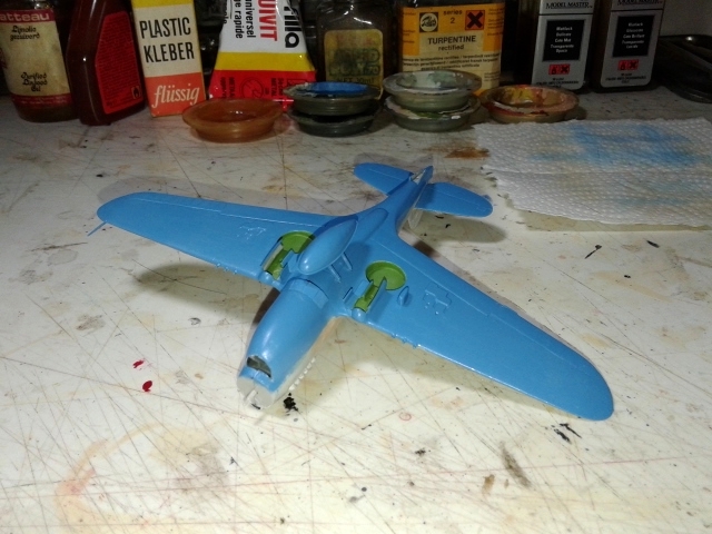 [Hasegawa] Curtiss P-40 E (Kittyhawk Mk. 1) [Terminé] 20200413
