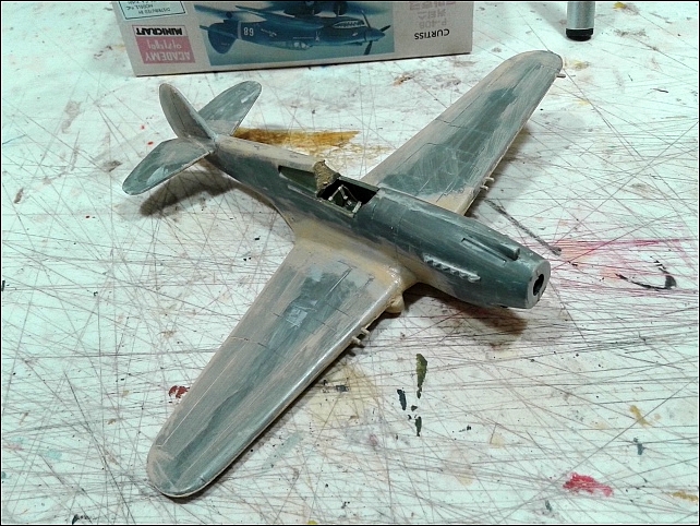 [Academy] Curtiss P-40 Tomahawk IIB en Afrique de l'Ouest  (FINI) 20220628