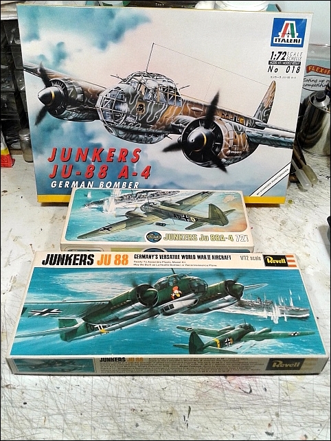 [Revell] Junkers JU-88 A-4, bombardier au-dessus des eaux du grand nord  (FINI) 20220819