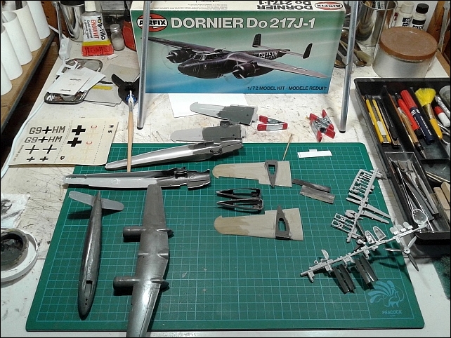 [Airfix] Dornier 217-J chasseur de nuit   (FINI) 20230530