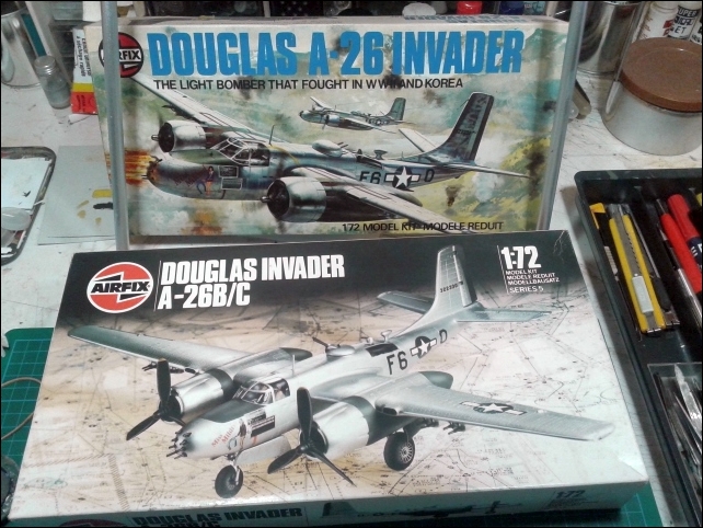 [Airfix] Le Douglas A-26 Invader (accomplissement d'une toquade d'antan)   FINI 20230730