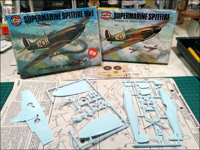 [Airfix] Supermarine Spitfire Mk-1 (retour aux sources)    FINI 20231012