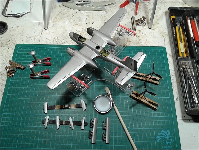 invader - [Airfix] Le Douglas A-26 Invader (accomplissement d'une toquade d'antan)   FINI - Page 4 20240131