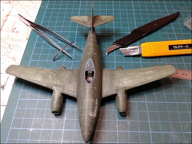 [Revell] Messerschmitt Me 262 L'hirondelle qui ne faisait pas le printemps FINI 20240229