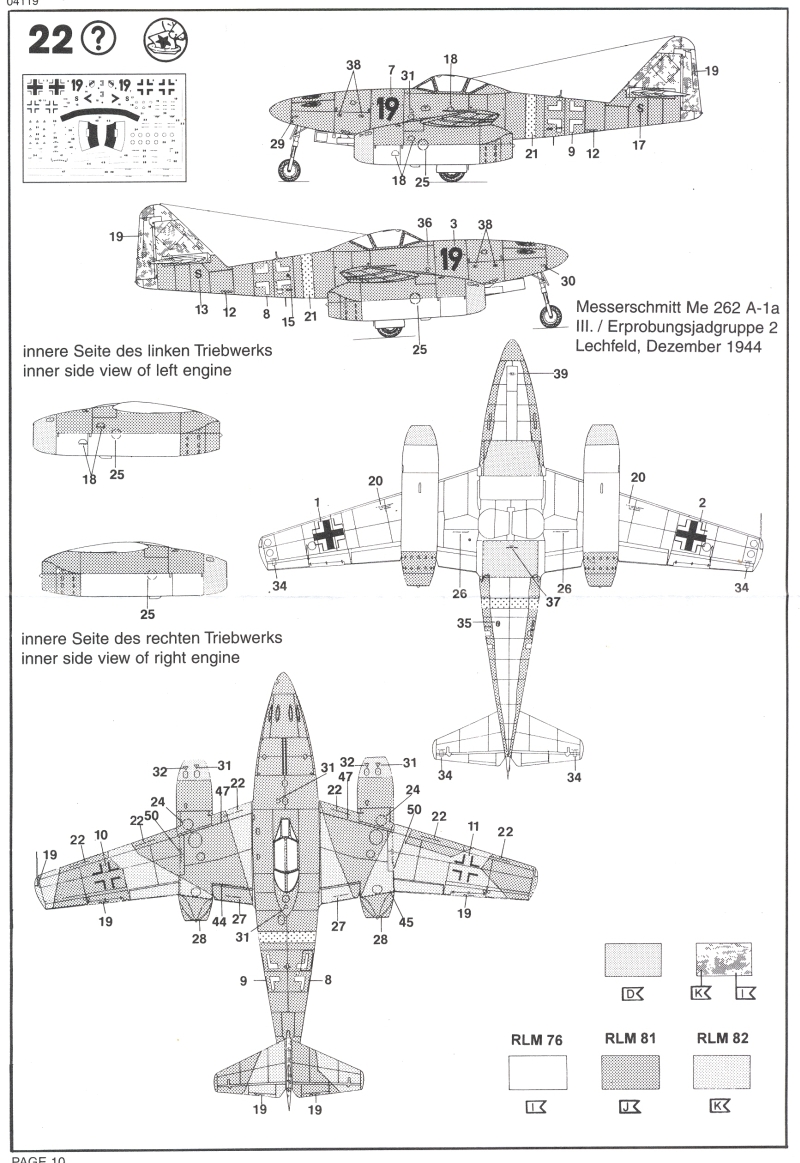 [Revell] Messerschmitt Me 262 L'hirondelle qui ne faisait pas le printemps FINI Image_33