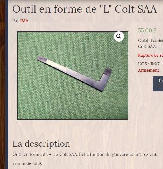 Clef pour Colt SAA, question... Aa10