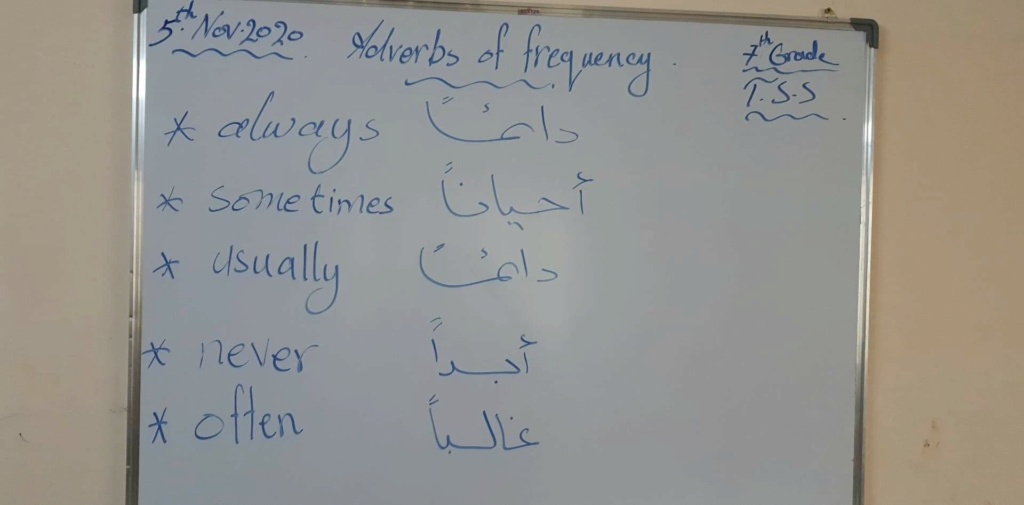 Adverbs  of frequency  Receiv10