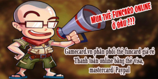 Mua thẻ Funcard Online nhanh chóng ngay tại nhà Fun010
