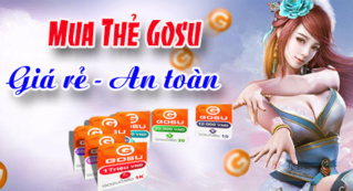 Hướng dẫn mua thẻ Gosu giá rẻ trực tuyến tại Gamecard.vn Gosu12