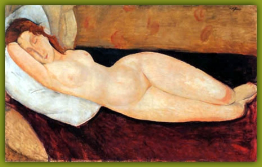 Liegender Akt. Amedeo Modigliani Modigl12