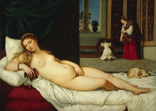 Venus de Urbino. Tiziano Tizian10