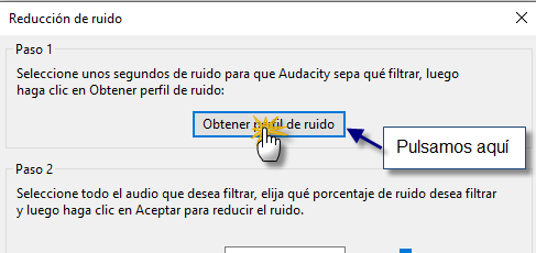 Cómo grabar y mejorar tu voz usando Audacity Audaci17