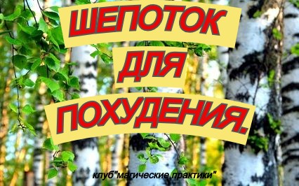 Шепоток Для похудения.