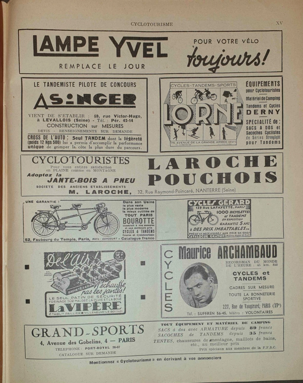 Cyclotourisme - Revue de la FFSC - No. 139 - Juin 1939 Cyclot52