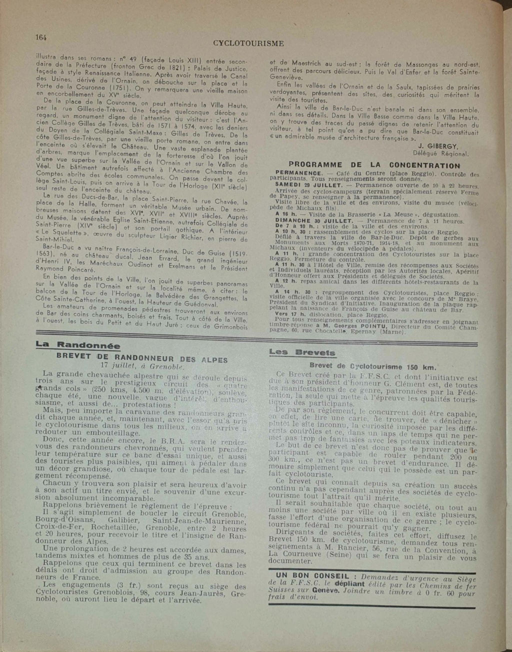 Cyclotourisme - Revue de la FFSC - No. 140 - Juillet 1939 Cyclot90