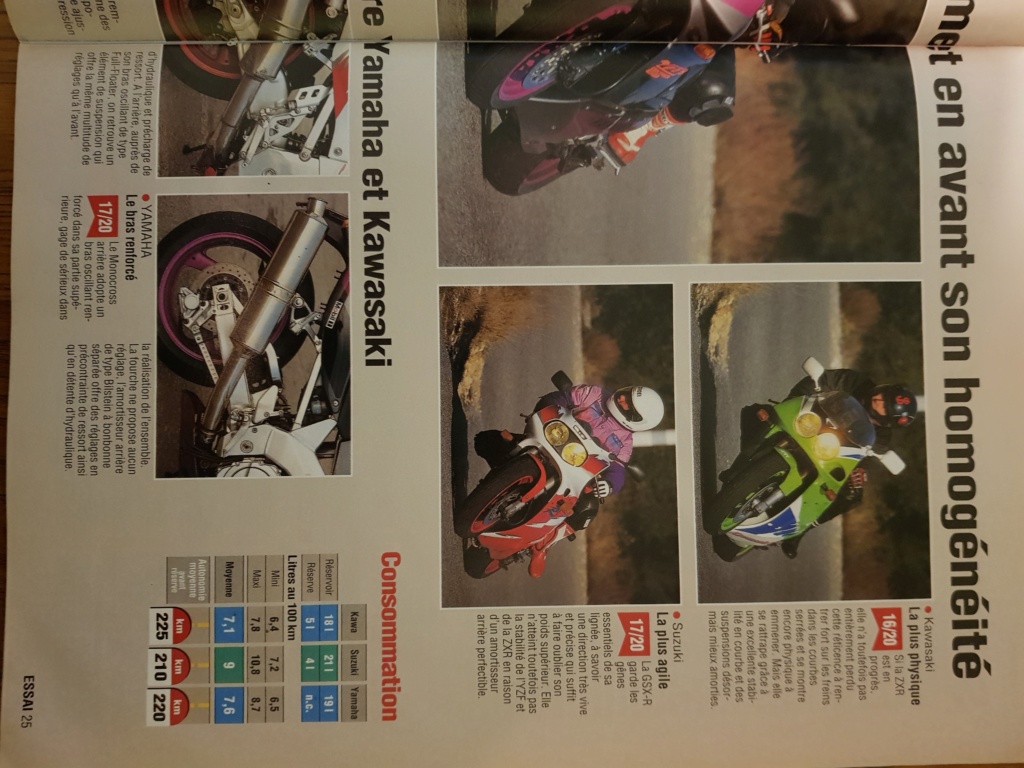 Articles moto journal 1993 zxr L 20221027