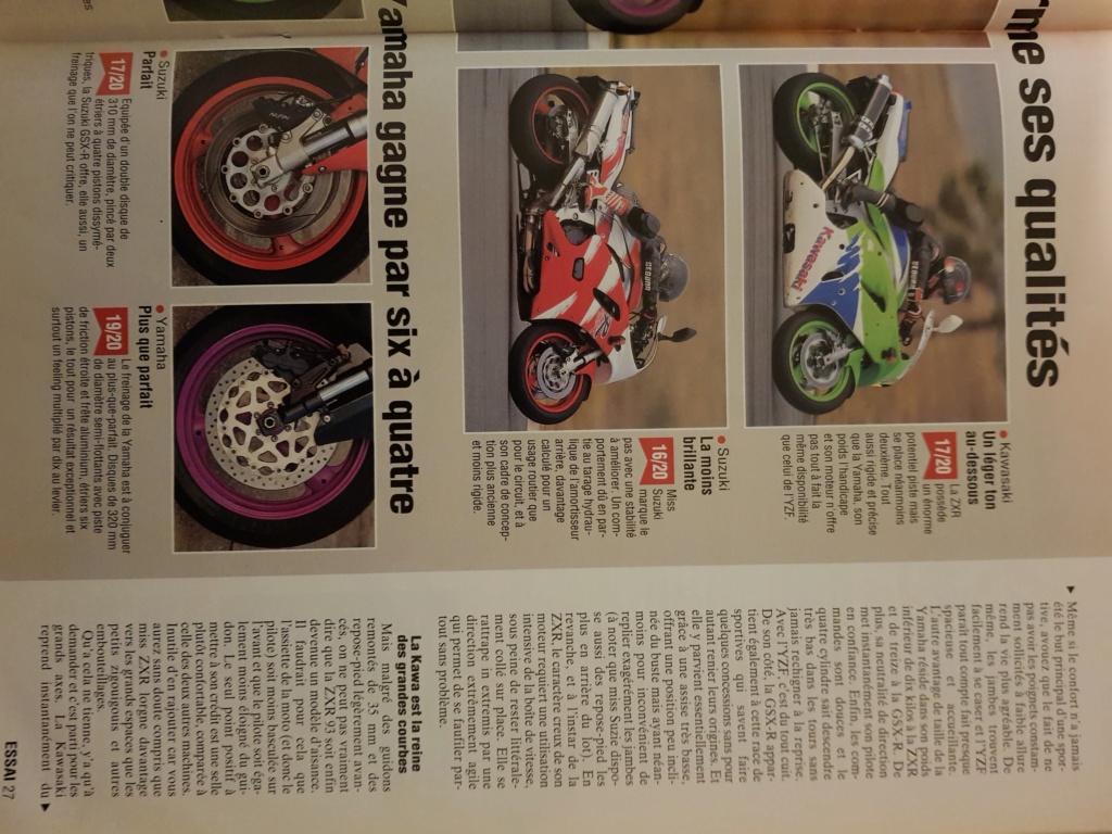Articles moto journal 1993 zxr L 20221028