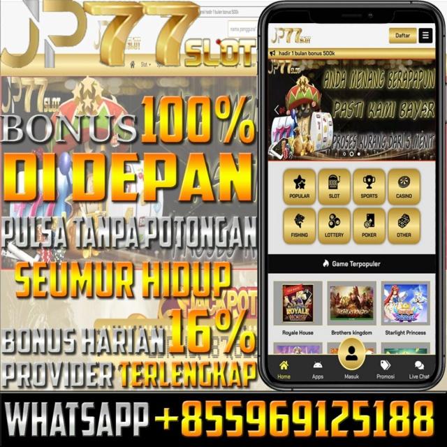 JP77SLOT MINIMAL DEPOSIT 10K DAN WITHDRAW 50K Jpjpjp33