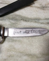 Identification Couteau HJ RMZ 1938 Hj210