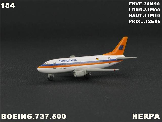 COLLECTION..avions de lignes..(herpa) - Page 2 154_bo10