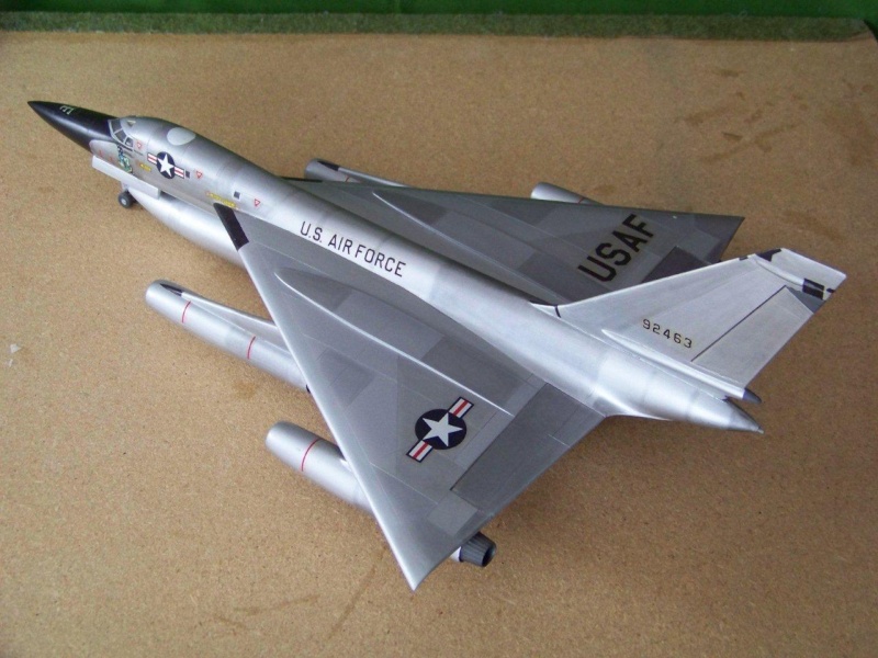 Convair B-58A Hustler, maquette Lindberg 1/64 (VINTAGE) Convai12