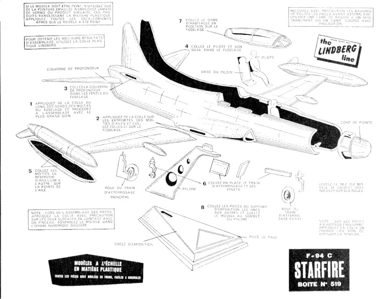 [LINDBERG] LOCKHEED F-94C STARFIRE 1/48ème (1/52) Réf 519-79 Img_0239