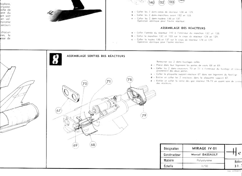 DASSAULT MIRAGE IVA-01 1/50ème Réf L 830 Img_0290