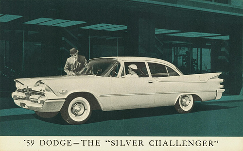 1959 Dodge Silver Challenger 41110510