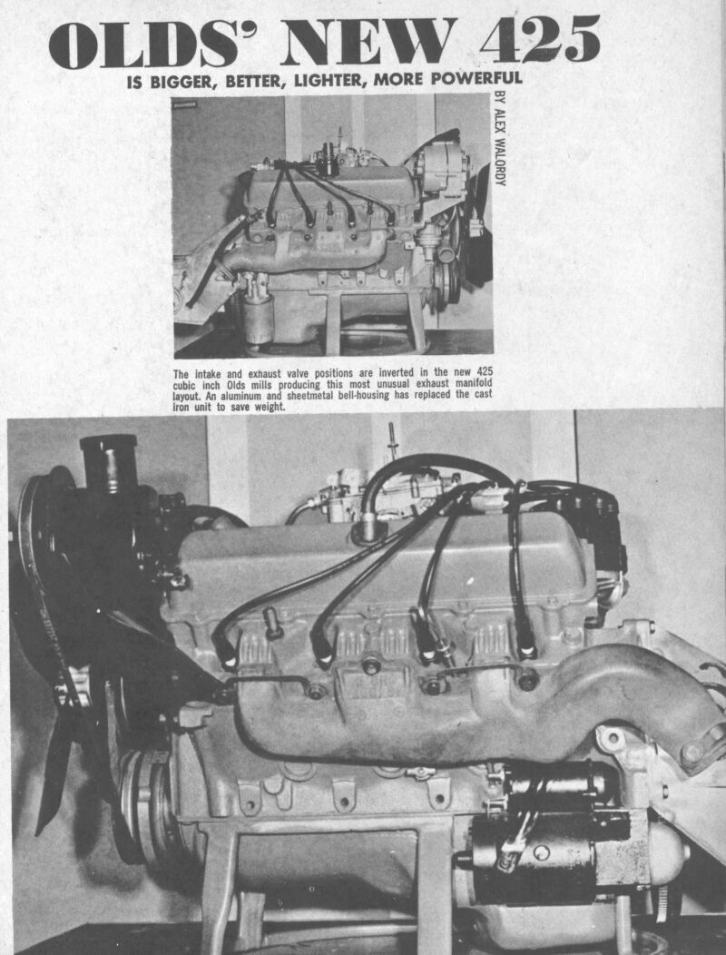 moteur - Serie:Moteur Historique 425 Old's 1965 425old10