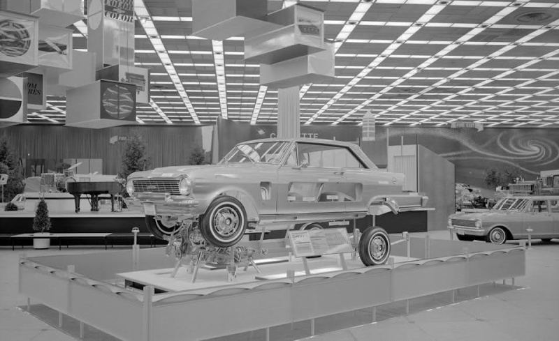 Des Displays GM dans des expositions automobiles au cours des années 5ebo6810