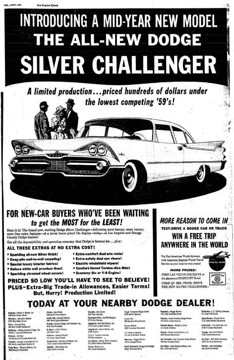 1959 Dodge Silver Challenger 6a00d810