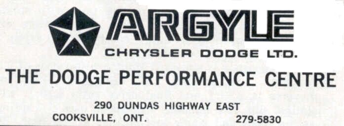 Argyle Dodge Ontario & John Petrie Argyle10