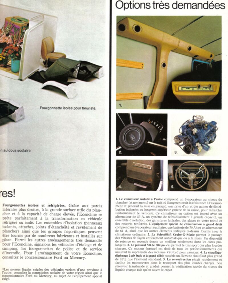 Brochures Ford & Mercury en francais Fordec19