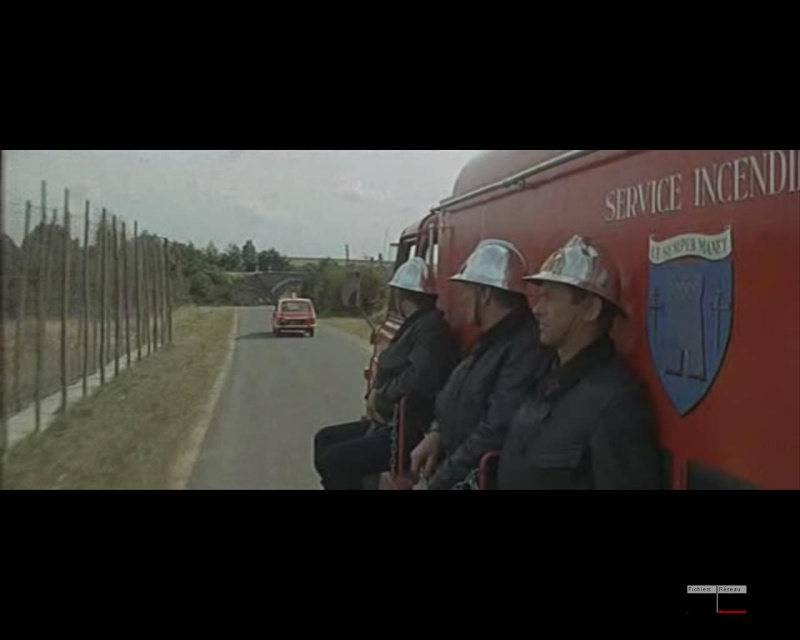 camion berliet pompier (film le cervau) 3010