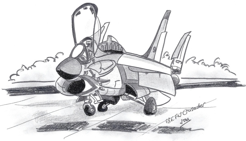 Mes caricatures d'avions en noir et blanc - Page 20 Crusad10