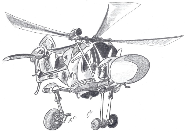 Mes caricatures et dessins d'avions et hélicos. - Page 2 Wg_13_11