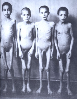 Camps, photos avec des enfants dans le sytsème nazi Romske10
