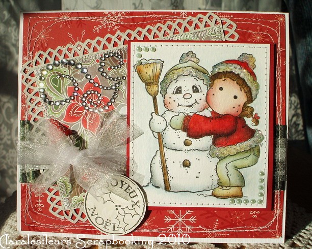 6 décembre - Trois nouvelles cartes Magnolia pour Noël... Claral80