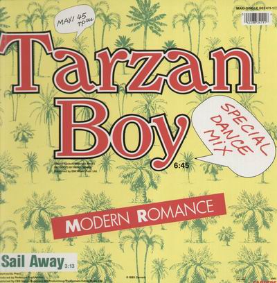 Modern Romance - Tarzan Boy Front129
