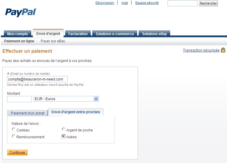 [Info] Pour des paiements par Paypal Paypal10