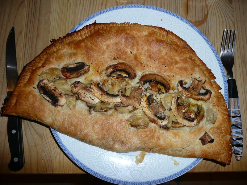 Chausson aux champignons Friand10