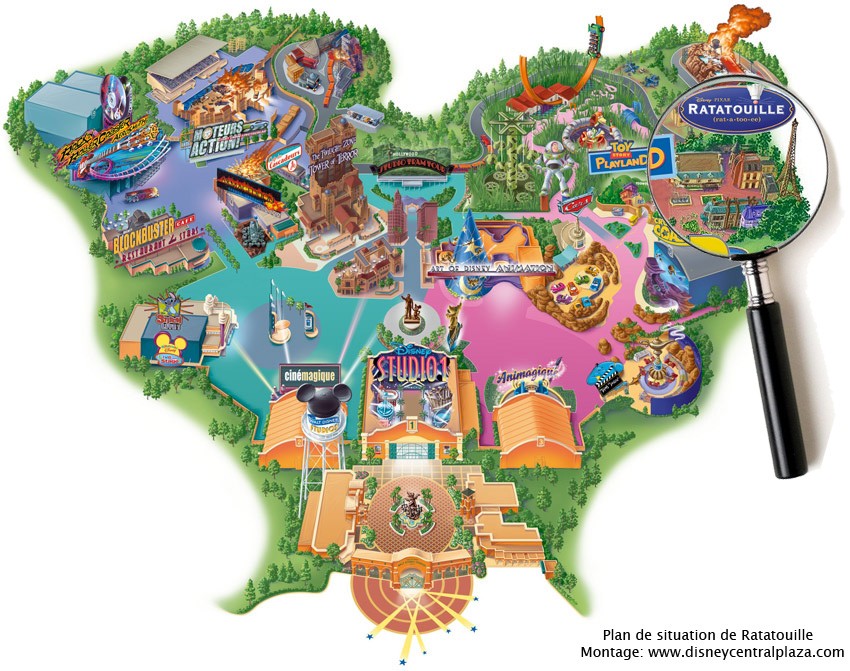 [Projet d'attraction] Ratatouille au Parc Walt Disney Studios: concepts page 48 Plan_r10