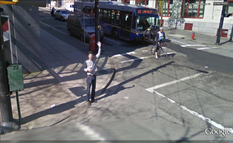 STREET VIEW : un coucou à la Google car - Page 2 Coucou14