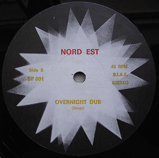 Nord Est - Overnight (Vinyl, 12"- 1985) Back23