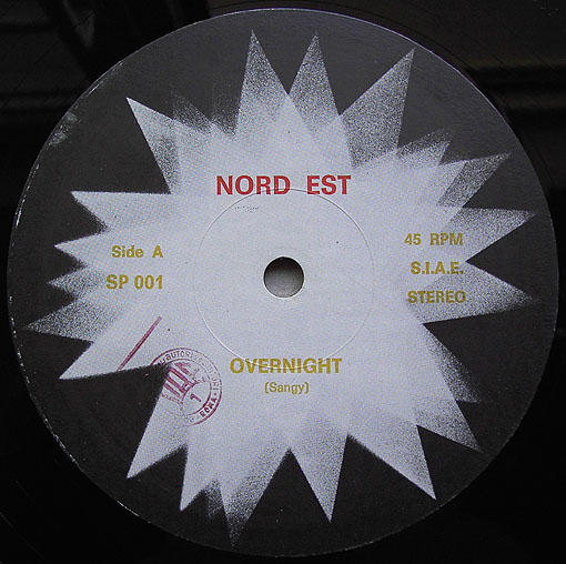 Nord Est - Overnight (Vinyl, 12"- 1985) Front49