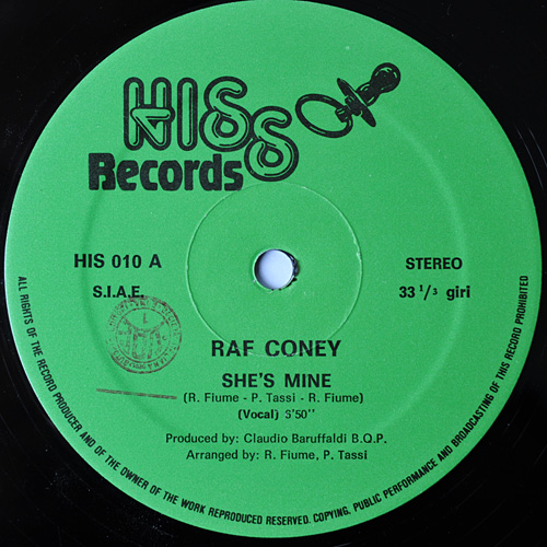 Raf Coney - She's Mine (Vinyl, 12"- 1983) Inlay_41