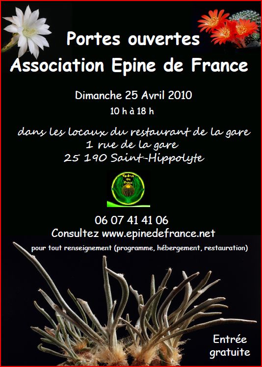 Portes ouvertes Epine de France le dimanche 25 avril 2010 Captur10