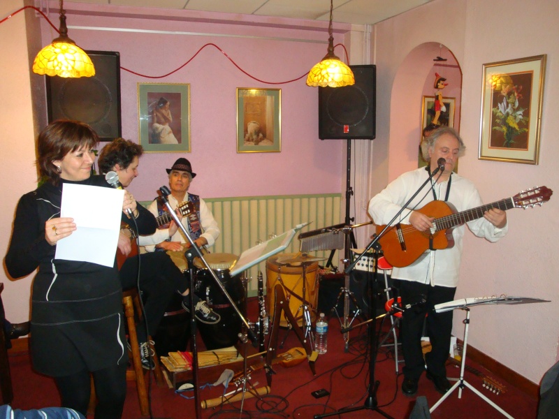 Le Groupe CANTA CLARO le 24/02/11 à la PIZZA GOGO Dsc04255