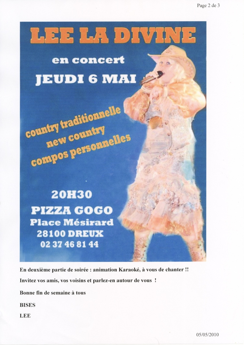 Country et Karaoké avec LEE et Rémi à la Pizza Gogo le 6 mai Img_0037