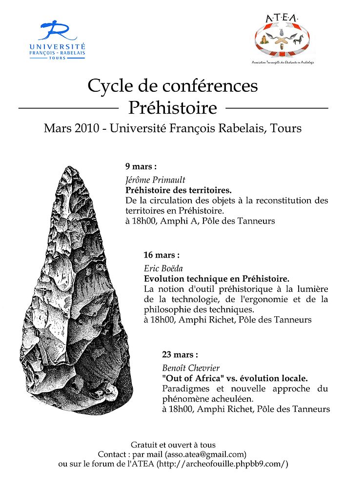 Cycle de confrences - Prhistoire Confar11